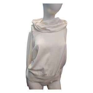 A.N.A. White Cowel Neck Sweater Size XL